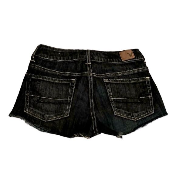 American Eagle Outfitters Jean Shorts Size 0 - Picture 4 of 5